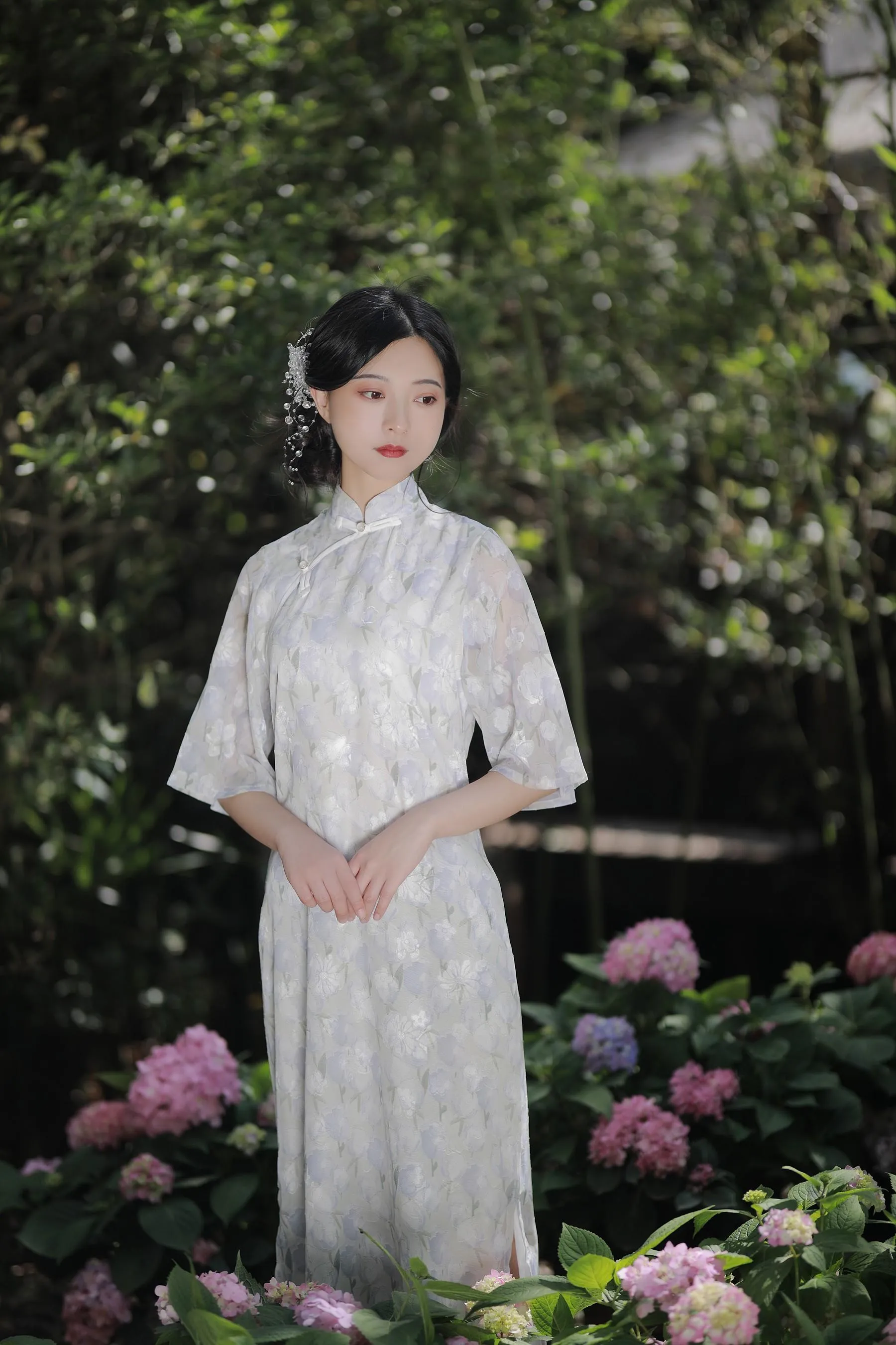 [艺图语] 2022.06.23 见过花开 YunFleur [20P]插图5